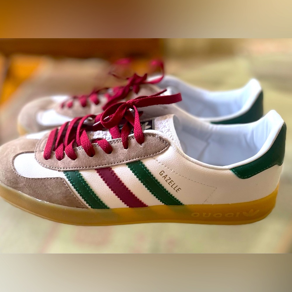 Men's adidas GUCCI gazelle size 10.5 sill in box
